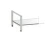 Legbord diepte 500 mm voor werktafel, breedte x diepte 1250 x 500 mm