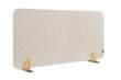 Legamaster Geluiddempende tafelscheidingswand ELEMENTS, hoogte x breedte 600 x 1200 mm, wand beige