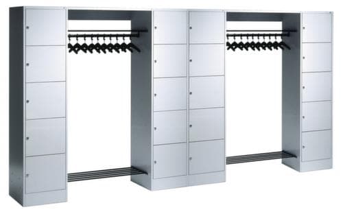 C+P Locker met kapstok Classic met 20 vakken, breedte 3720 mm