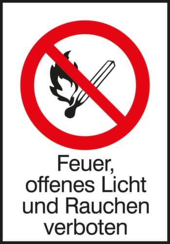 Verbodsbord Verboden te roken