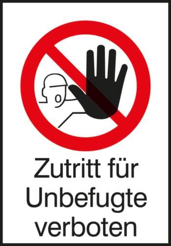 Verbodsbord Verboden te roken