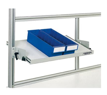 Treston Schuin legbord voor montagetafel, breedte x diepte 660 x 400 mm