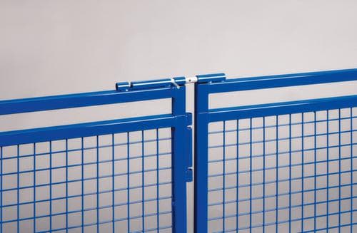 Opbouwelement met scharnierende deur voor scheidingswandsysteem, breedte 1180 mm