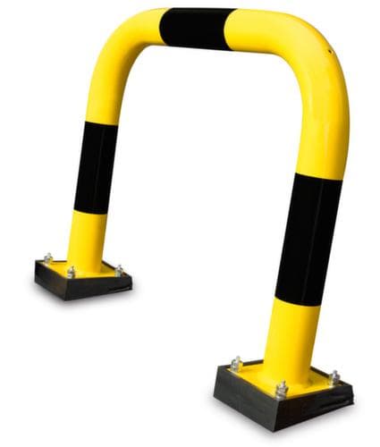 BLACK BULL Flexibele aanrijdbeveiligingsbeugel SWING, hoogte x breedte 1240 x 2000 mm
