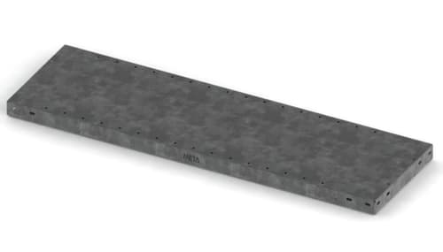 META Legbord voor magazijnstelling, breedte x diepte 1000 x 300 mm, met corrosiebeschermende zinklaag