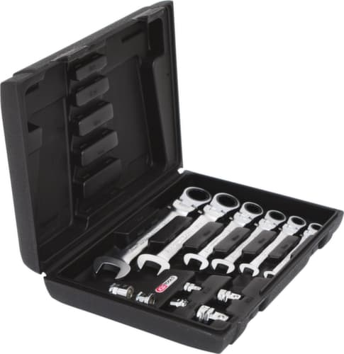 GEARplus Scharnierende ratelringsleutelset