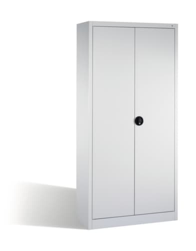 C+P Universele kast Eco lichtgrijs met 4 legplanken, breedte 940 mm