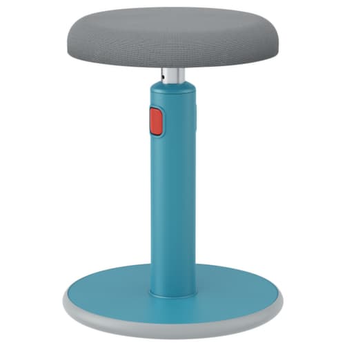 Leitz zit-sta-kruk Ergo Cosy Aktiv, zitting grijs, onderkant voet antislip