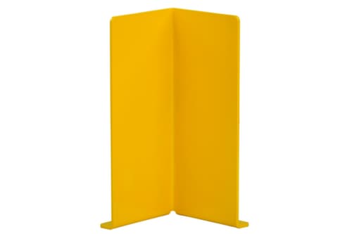 UDOBÄR Aanrijdbeveiliging in geel/zwart, hoogte x lengte 400 x 160 mm