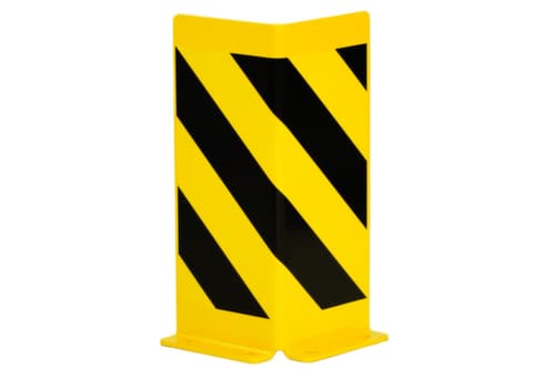 UDOBÄR Aanrijdbeveiliging in geel/zwart, hoogte x lengte 400 x 160 mm