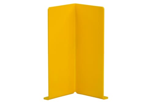UDOBÄR Aanrijdbeveiliging in geel/zwart, hoogte x lengte 400 x 160 mm