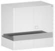 bott Lade cubio voor normale belasting voor systeemkast, hoogte x breedte 175 x 1050 mm