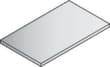 C+P Extra legbord voor universele kast ERGO, breedte x diepte 930 x 600 mm
