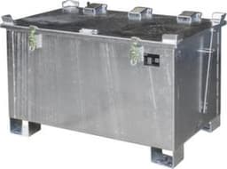 Bauer Lithium-ionen opslagcontainer LIL220 met brandwerend vulmateriaal, inhoud 220 l