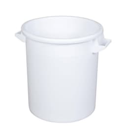 Ton vaatwasserbestendig, wit, 50 l, rond