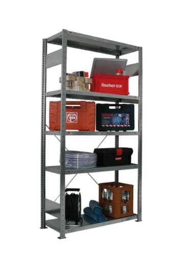 META Universele inhaakstelling S3 Clip 150, hoogte x breedte x diepte 2000 x 1006 x 436 mm, 5 legborden