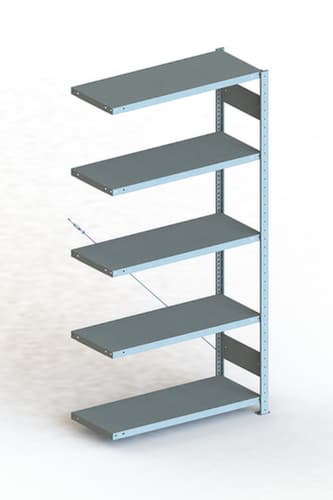META Universele inhaakstelling S3 Clip 150, hoogte x breedte x diepte 2000 x 1006 x 436 mm, 5 legborden