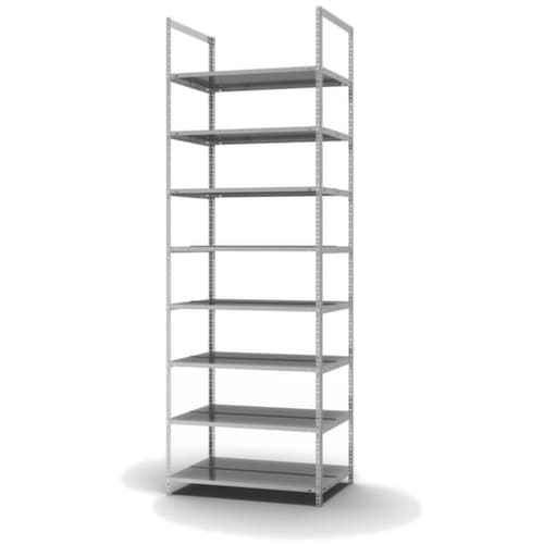 hofe Inschroefbare vijlplank voor gebruik aan beide zijden, 8 vloer, met corrosiebeschermende zinklaag