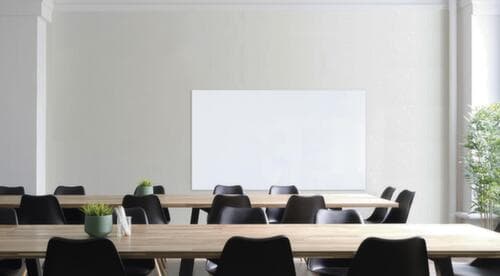 Franken magnetisch glazen magneetbord, hoogte x breedte 1200 x 1500 mm