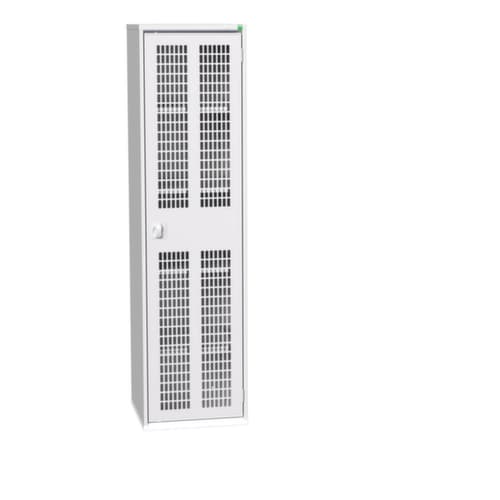 bott kast met openslaande deuren verso en ventilatiesleuven, breedte 525 mm